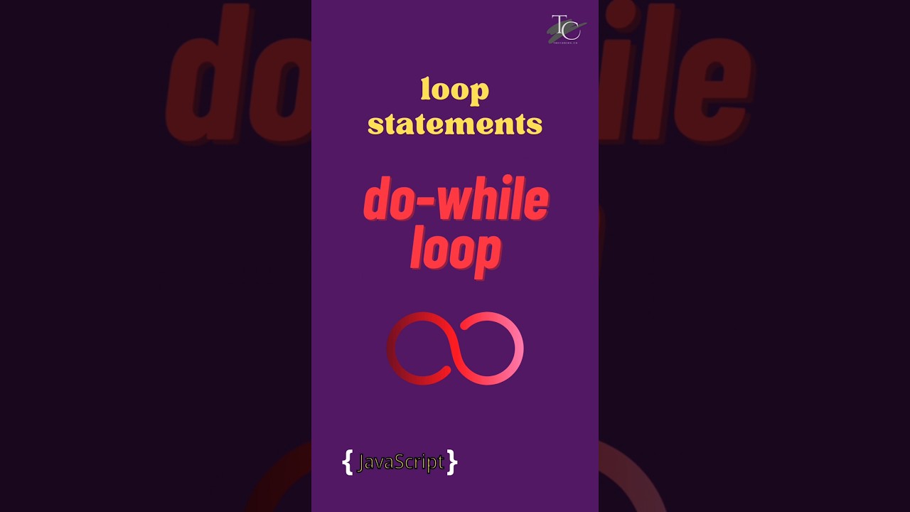do-while loop in javascript | loop statement in #javascript  tutorial in 1 minutes
