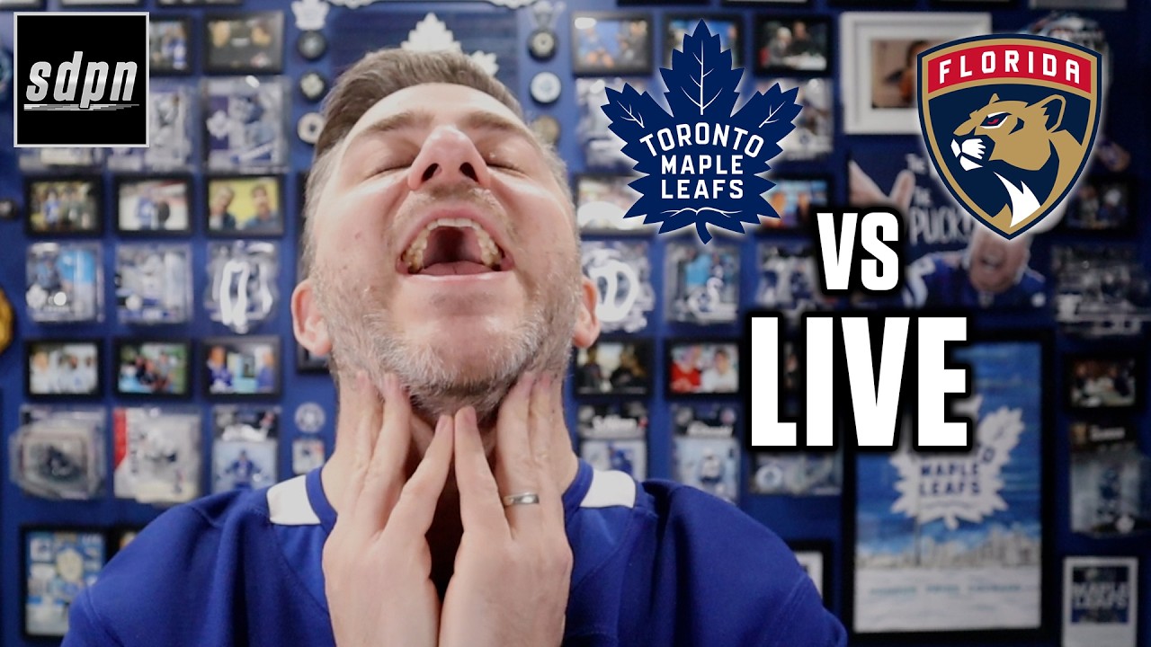 Toronto Maple Leafs vs Florida Panthers LIVE w/ Steve Dangle