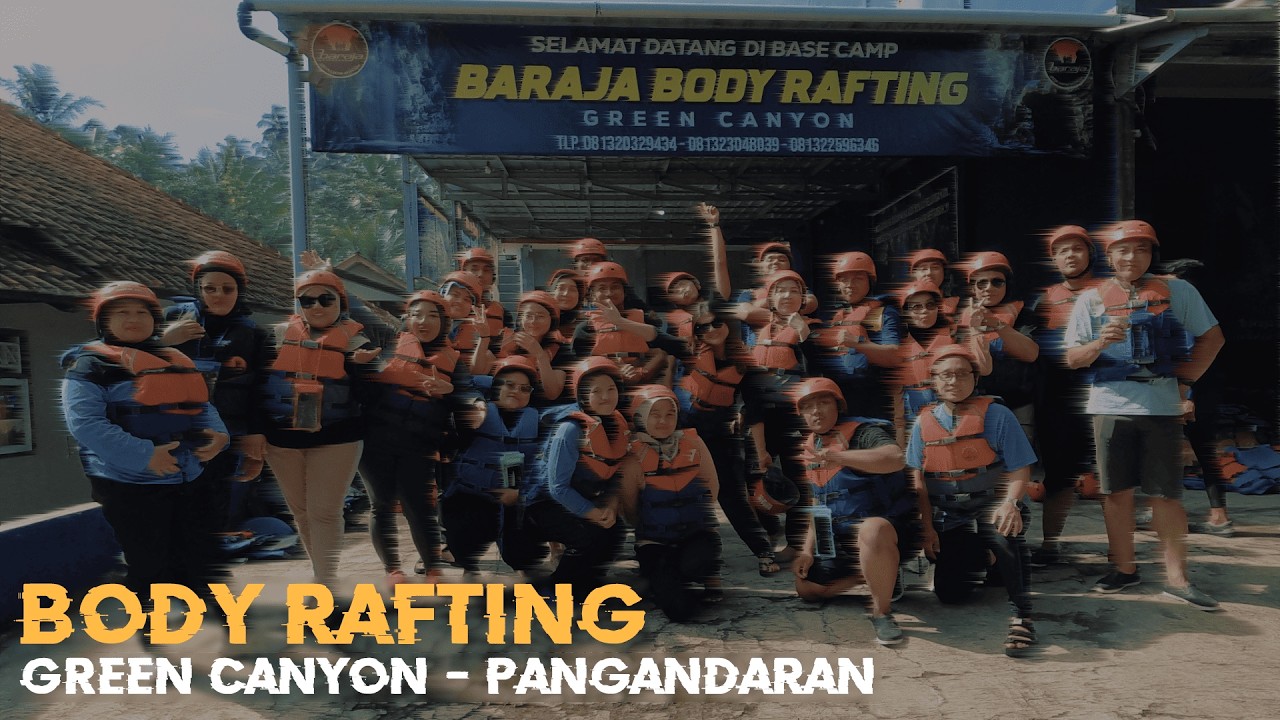 Pengalaman Body Rafting Green Canyon Pangandaran || Wisata Alam Terbaik Jawa Barat