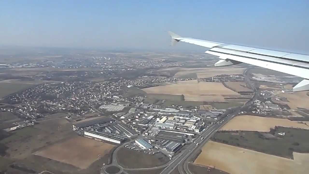 Aterrizando en París - Air France A-320