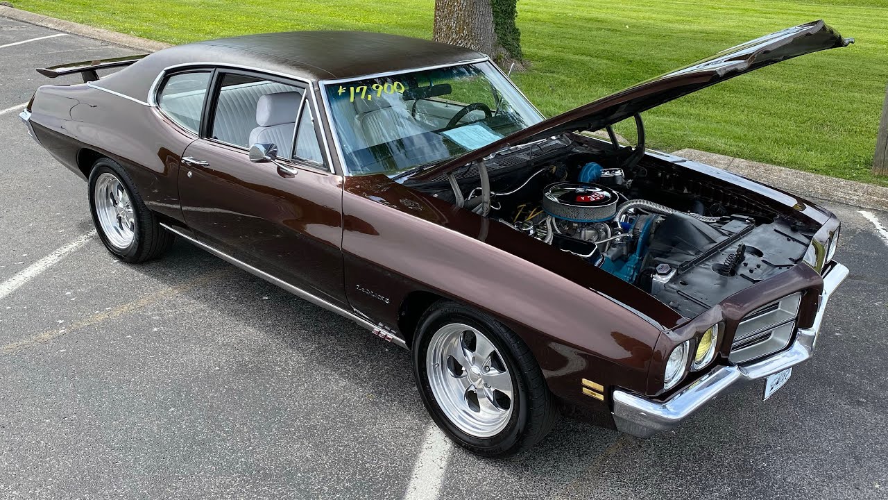 Test Drive 1971 Pontiac Lemans SOLD $17,900 Maple Motors #1067