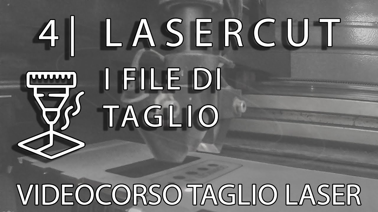 Taglio Laser Lezione 4 ITA | Preparare i file al taglio