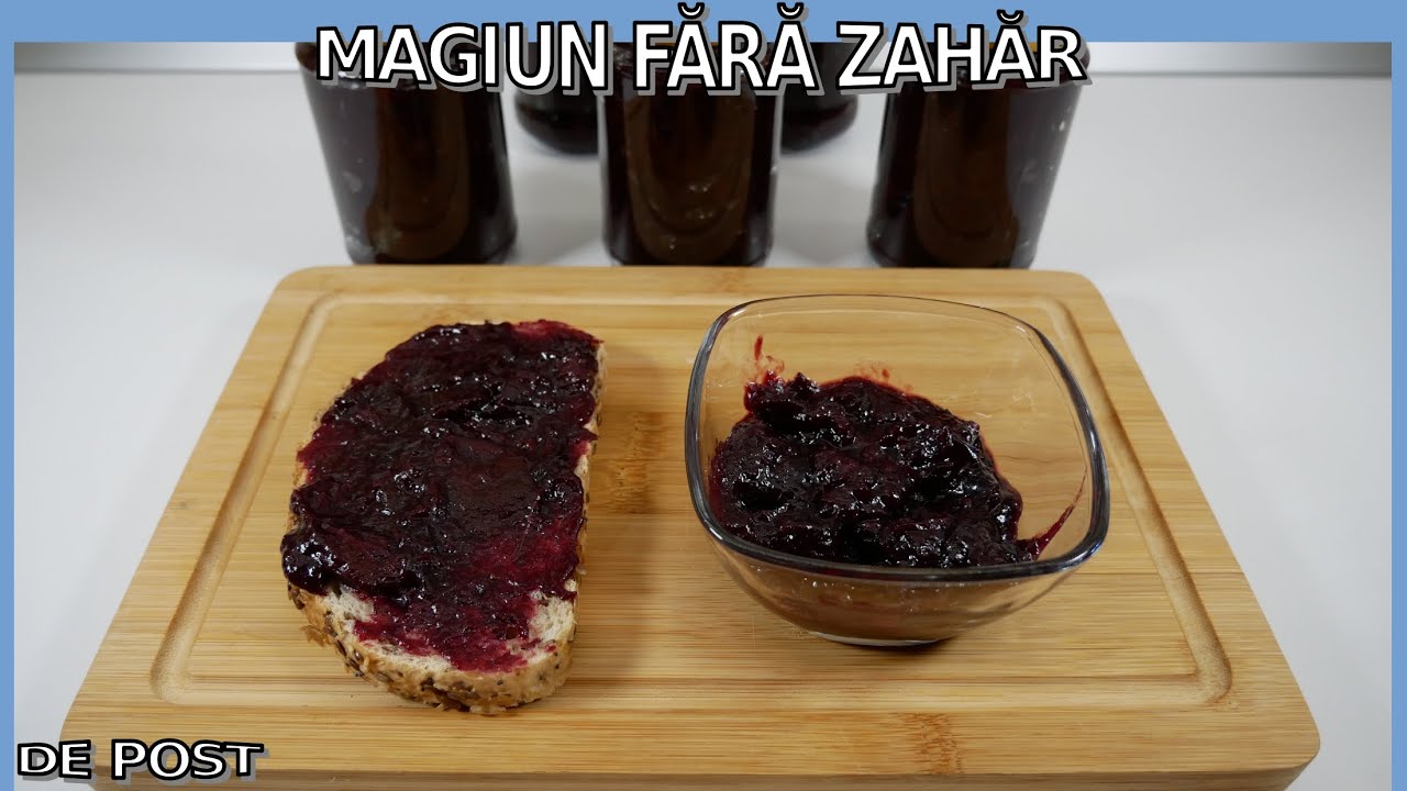 Сливовое варенье без сахара - Натуральная и здоровая сладость! 🫐😍