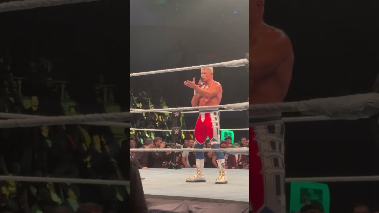 Cody cuts an amazing promo in Poland 