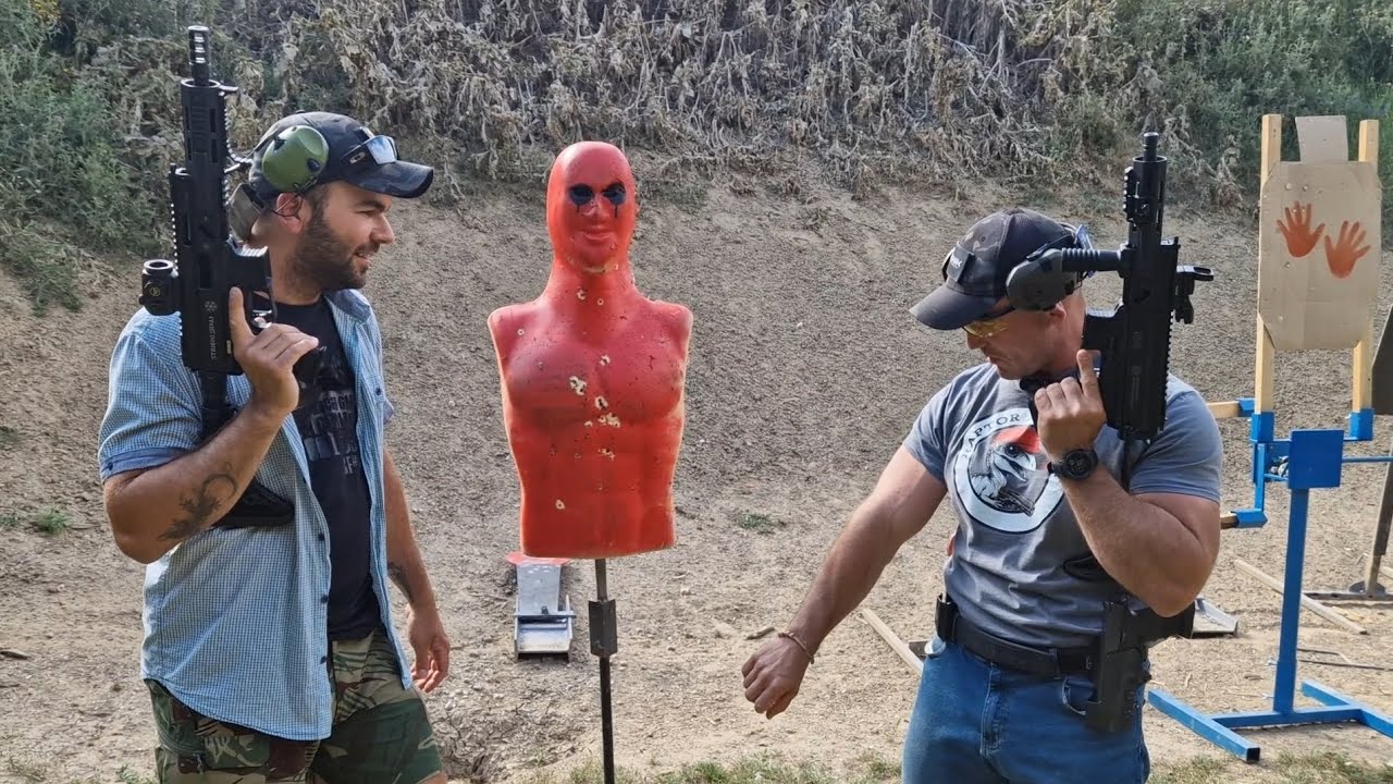 Grand Power Stribog 22lr vs 9mm s Paťom