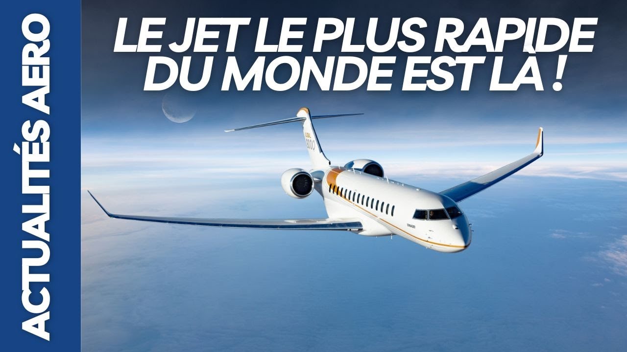 🚀 L’avion d’affaires le plus rapide du monde vient de décoller… et ce n’est que le début !