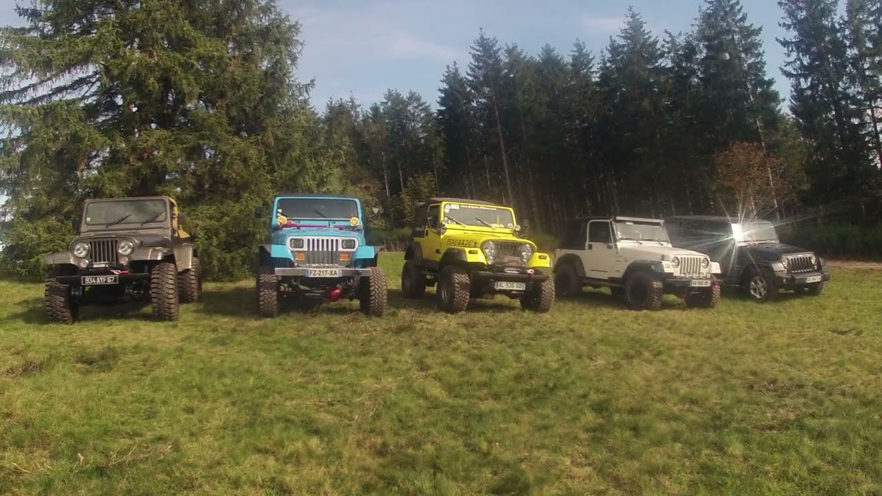Sortie Jeep du côté du Donon et La Broque