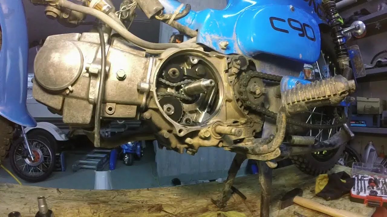 Honda c90 cam chain replacement - Αλλαγή Καδένας εκκεντροφορου