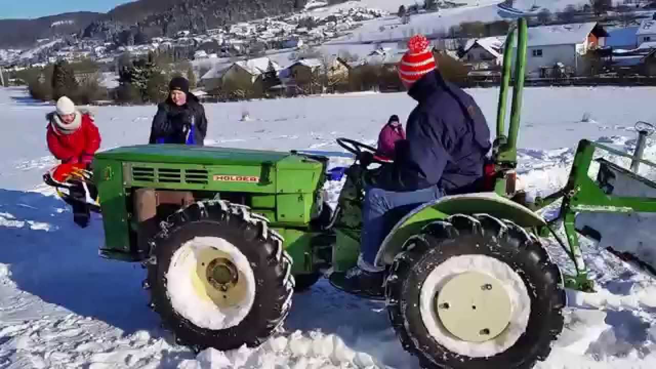 Holder A45 im Schnee