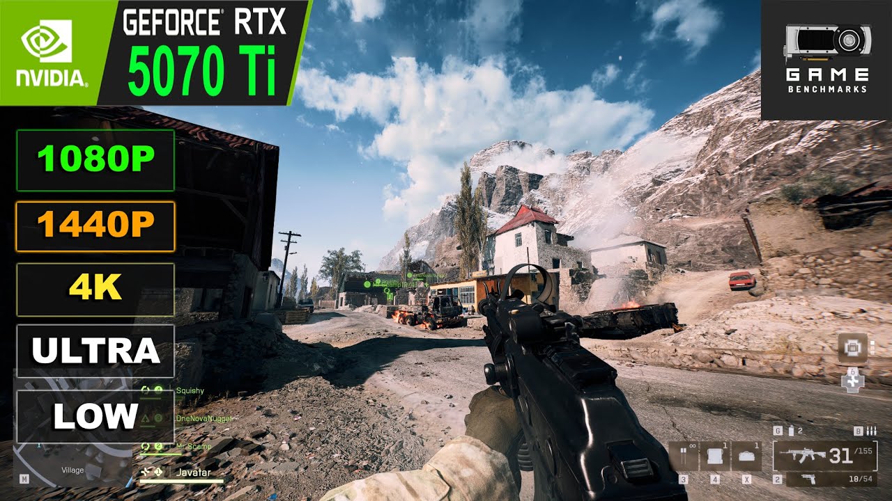 RTX 5070 Ti | Обзор производительности Battlefield 6 Beta / Тестирование 1080P, 1440P, 4K Ultra и...
