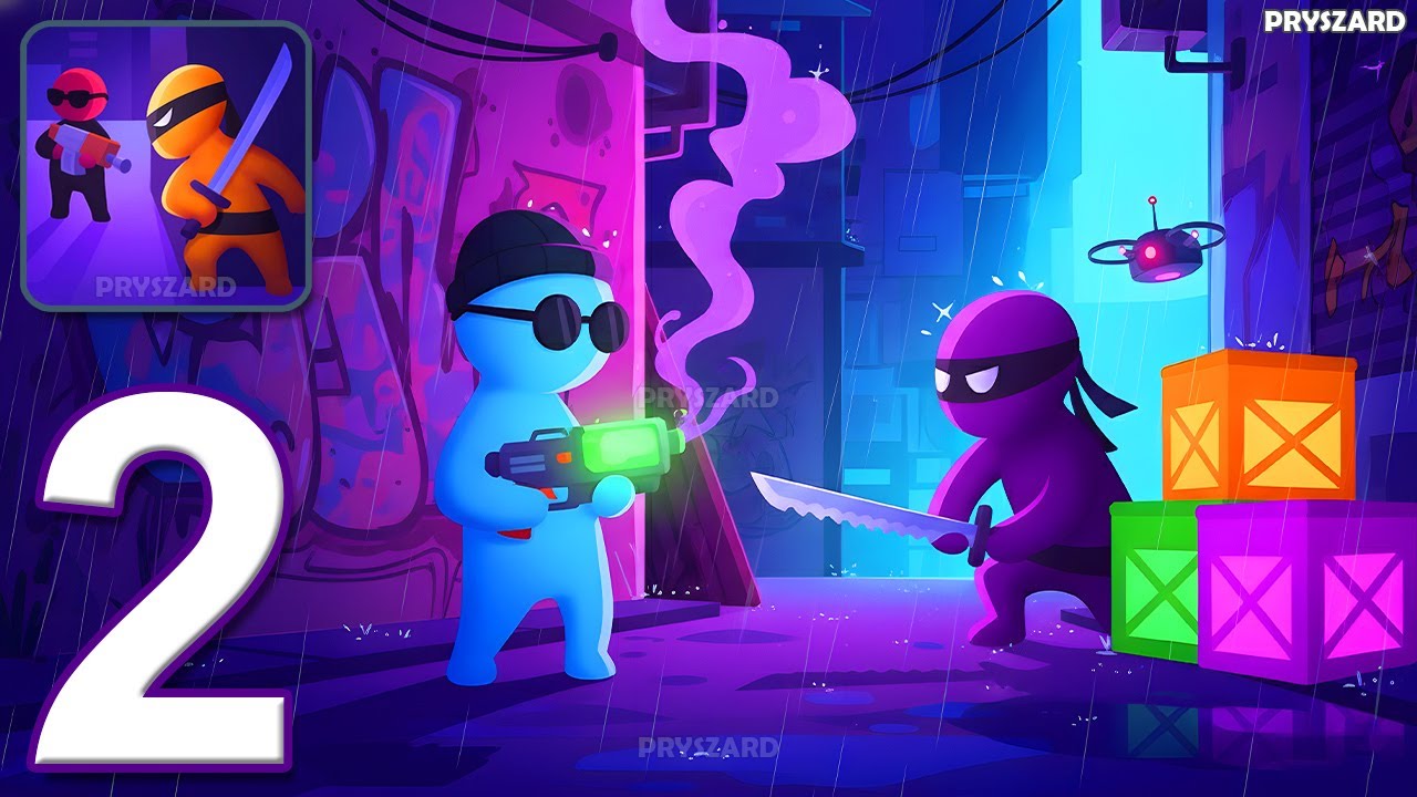Stealth Master - Gameplay Walkthrough Part 2 - Become A Stealth Master Assassin Ninja (iOS, Android)