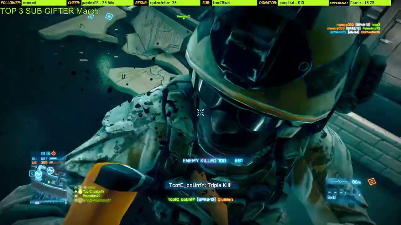 BF3 Highlight: ⚡ infantry moving ⚡