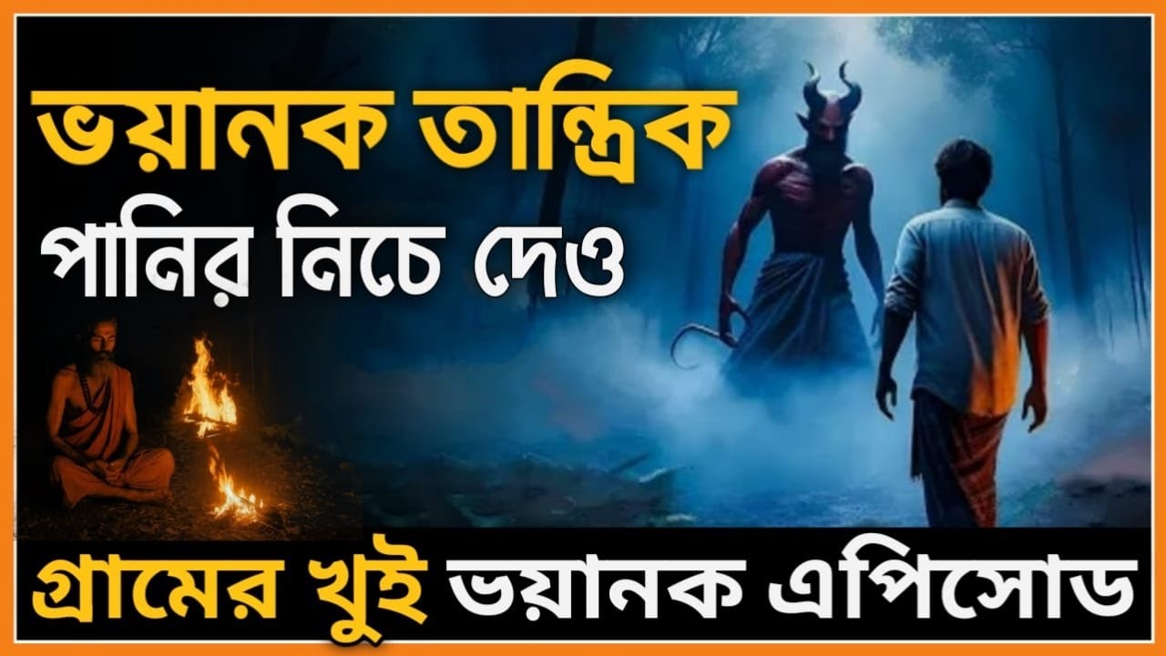 ভয়ানক পিশাচ। তান্ত্রিকের ঘটনা। পানির দানব। গ্রামের ভূতের রহস্যময় ঘটনা। @BhooterBhoy1 Horror video.