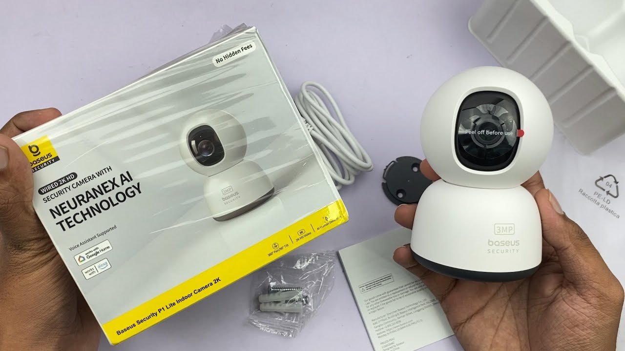 Baseus P1 Lite Indoor Camera Unboxing