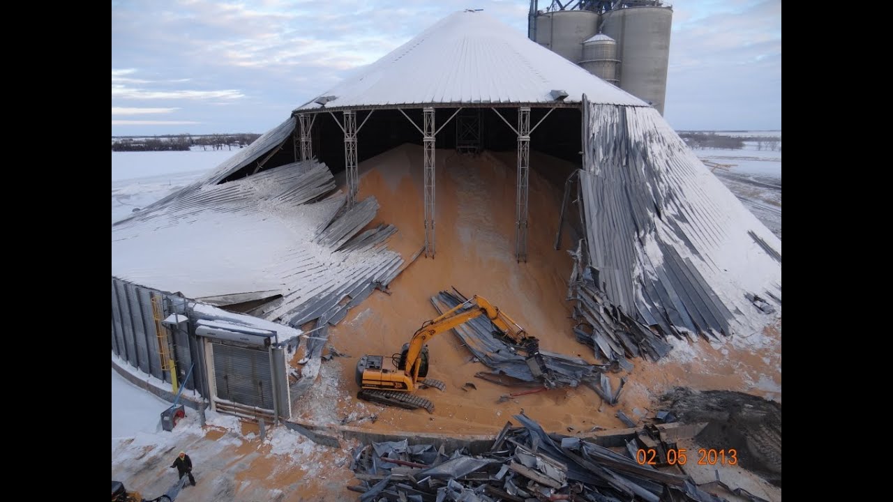 1 6 MILLION BU  BIN COLLAPSE AND RECOVERY OPERATION