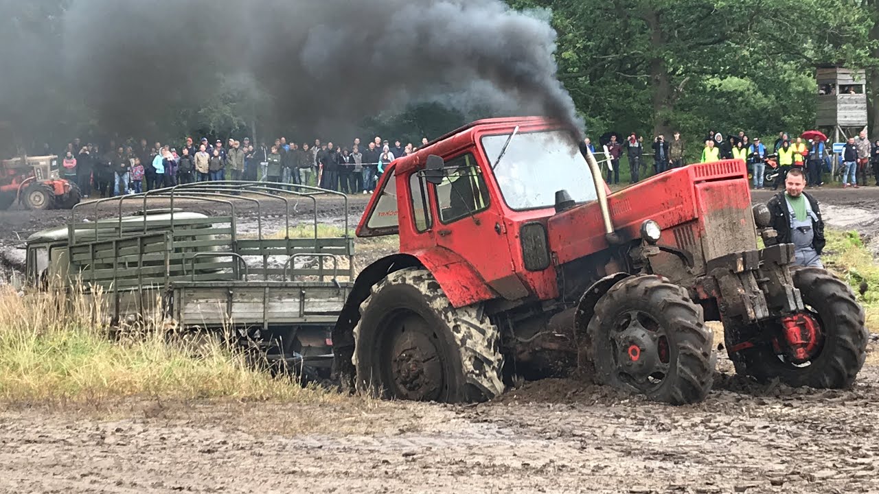 18. Ostblocktreffen Pütnitz 2019 / Bergung МТЗ Беларусь ГАЗ 66 LO 2002A УАЗ 469