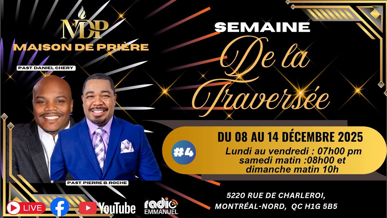 LA TRAVERSÉE DU JOUDAIN JOUR 4  | RADIO EMMANUEL | PIERRE BINSE ROCHE
