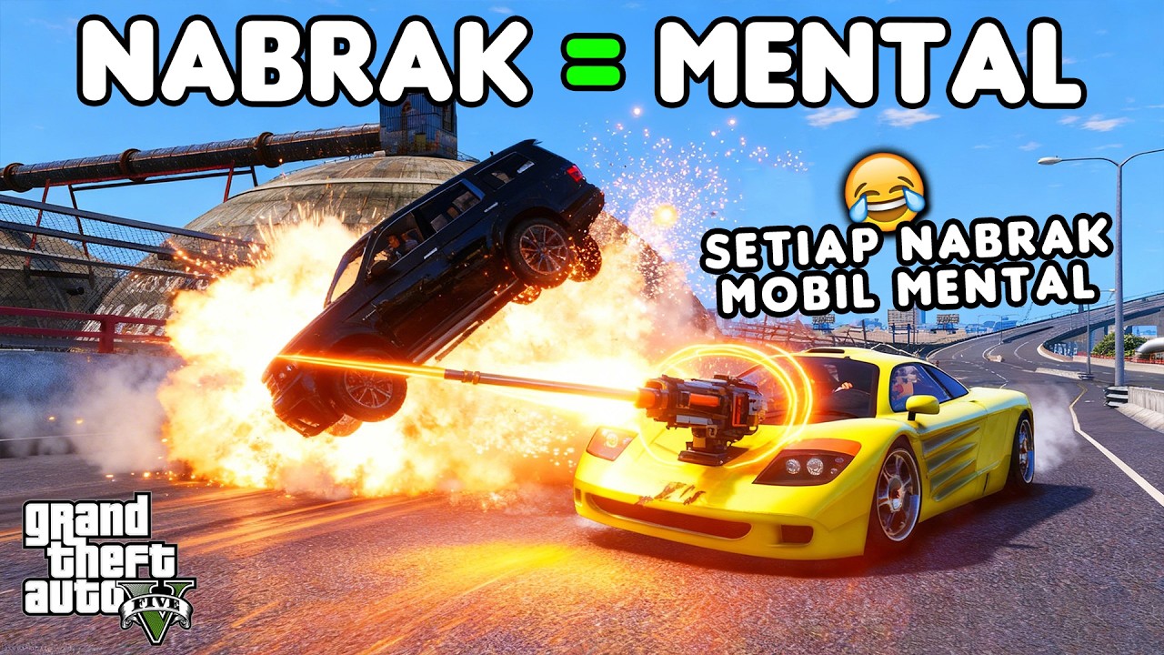 SETIAP NABRAK MOBIL INI MENTAL - GTA 5 ROLEPLAY