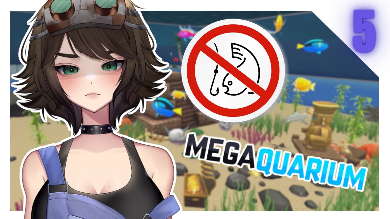 【Megaquarium】Do NOT Fish At My Aquarium! 【Akemi 