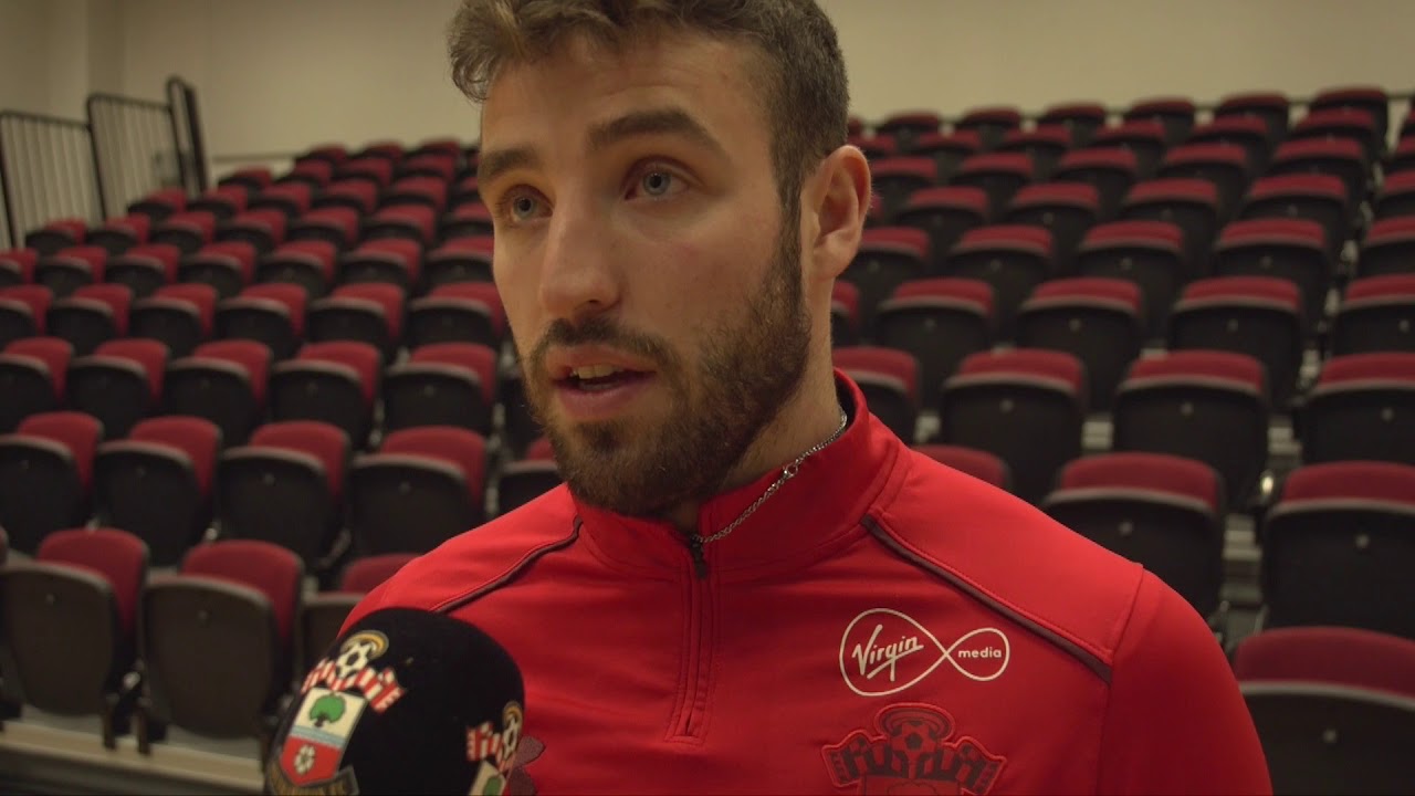 Sam McQueen visits Saints Foundation school