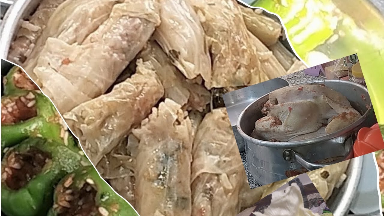عزومتي اول يوم في بيت العيلة😍 وطريقة #المحشي باحلى تركايه👌😉