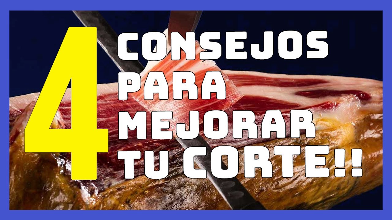 4 SECRETOS y como coger los CUCHILLOS para cortar jamón  | Julián Moreno