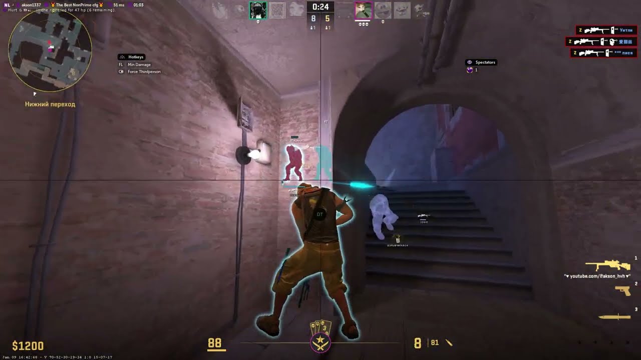 NoPrime HvH with Better cfg | NeverLose.cc