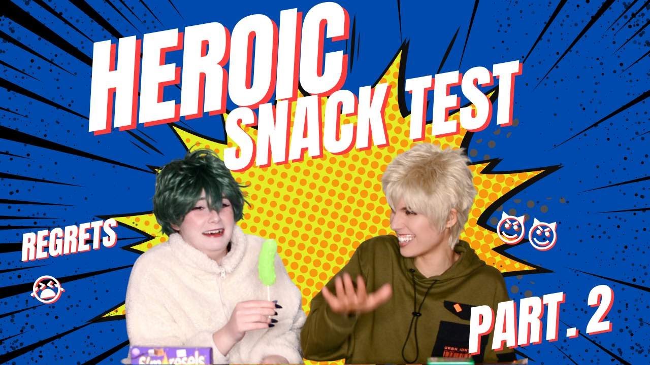 BNHA Cosplay | { Heroic Snack Test} BakuDeku - Part 2