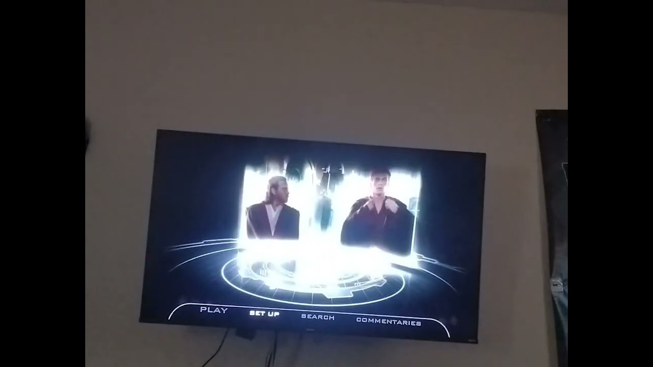 Star was the complete saga 2011 Blu Ray menu walkthrough (Disc 2/attack of the clones)