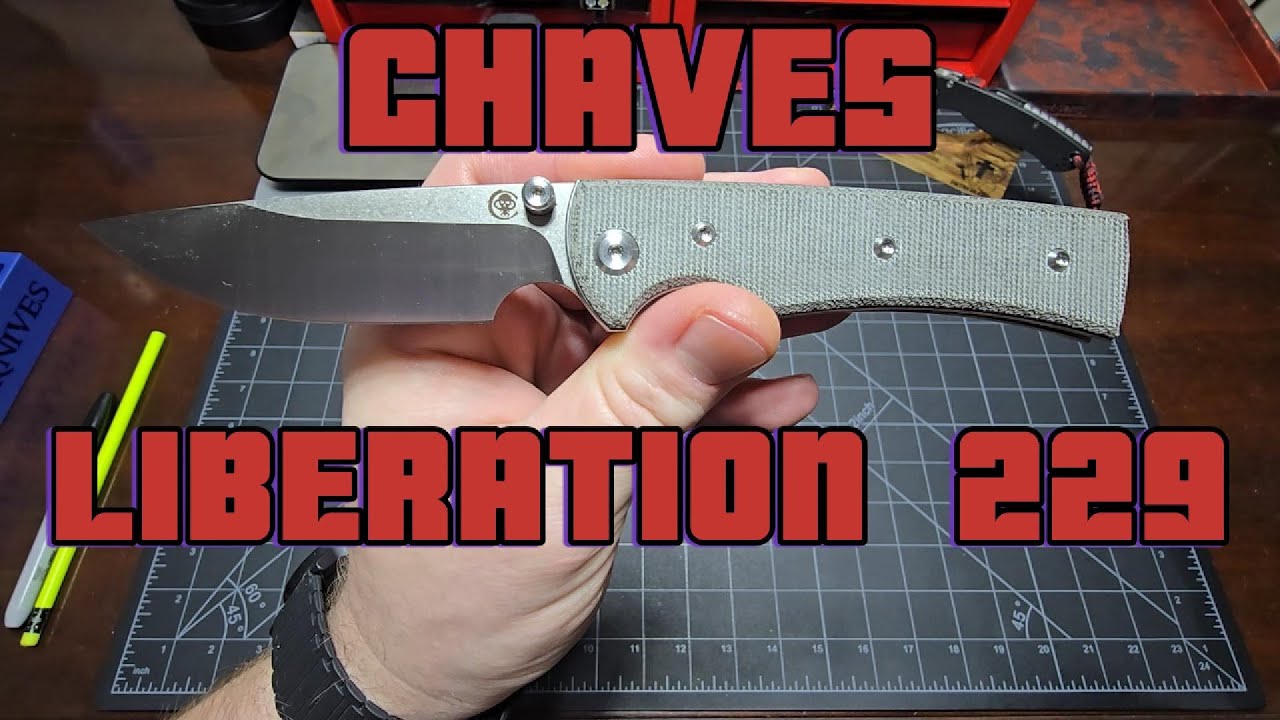 @ChavesKnives Liberation 229 - Потрясающий нож для повседневного ношения, великолепный дизайн!!