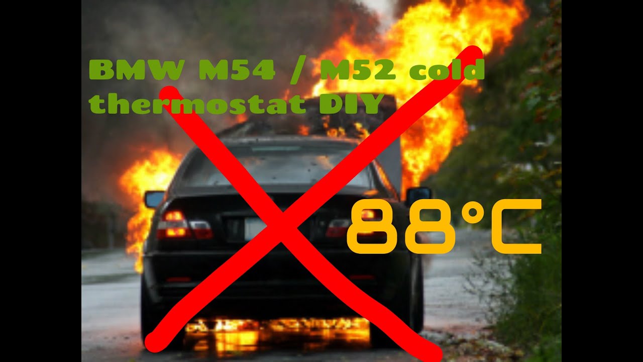 BMW M54 / M52 cold thermostat DIY. Ulepszamy termostat Bmw!