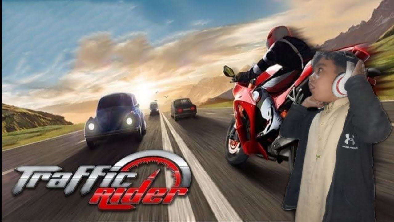Trafic rider largest bike race check