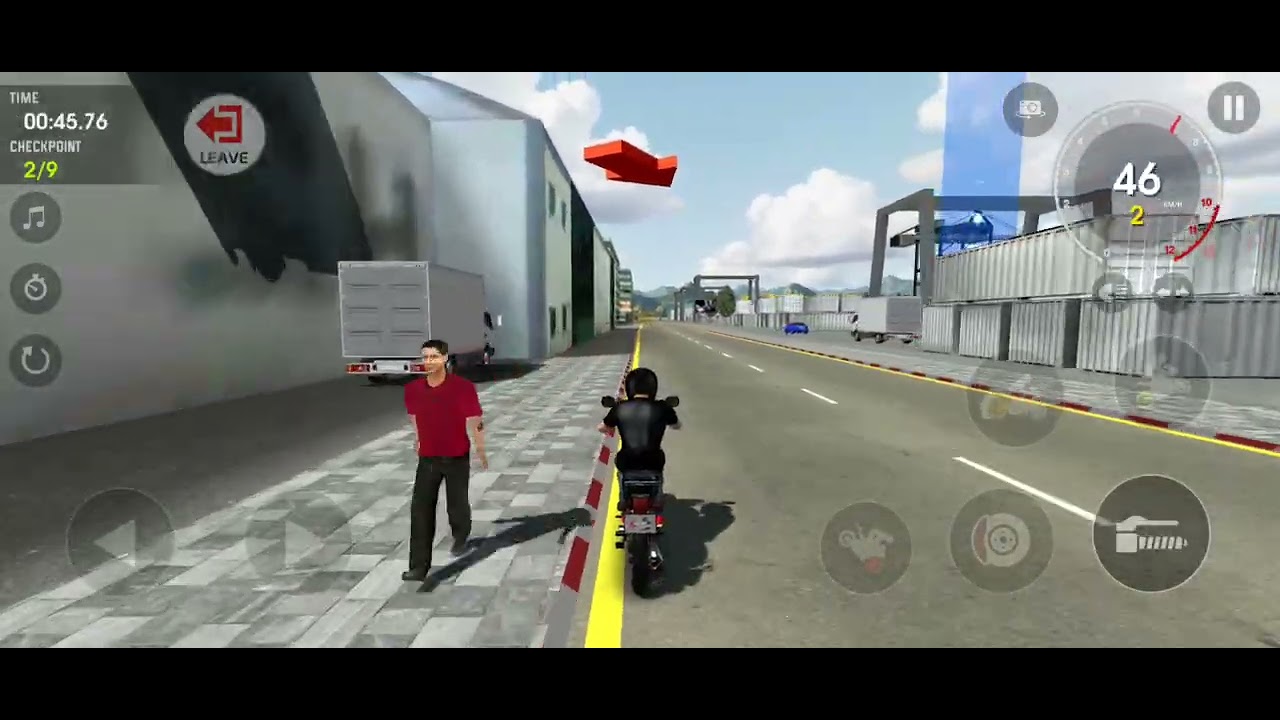 Xtreme Sports Motorbike Onewheeling Highway Stunts Racing Police Escaping Android Gameplay.