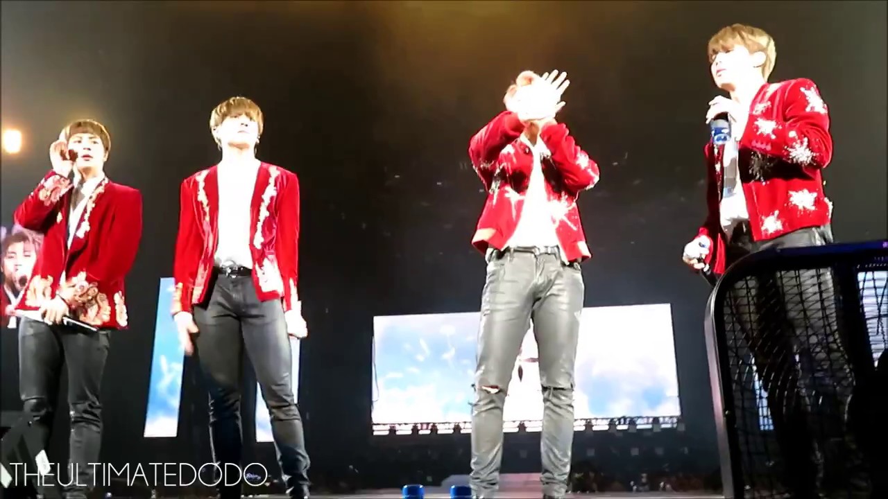 [FANCAM] 170324 BTS telling pit to move back @ The Wings Tour in Newark Day 2