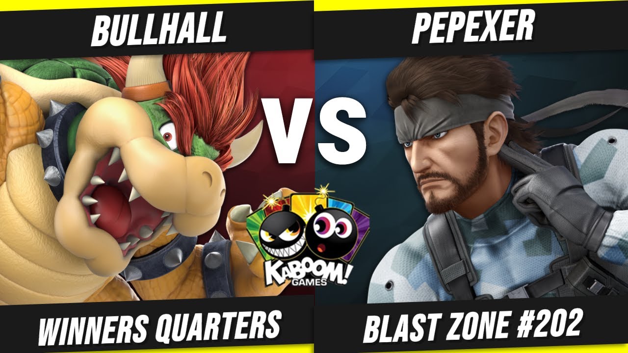 Blast Zone #202 - WQF - BullHall (Bowser) vs Pepexer (Snake)