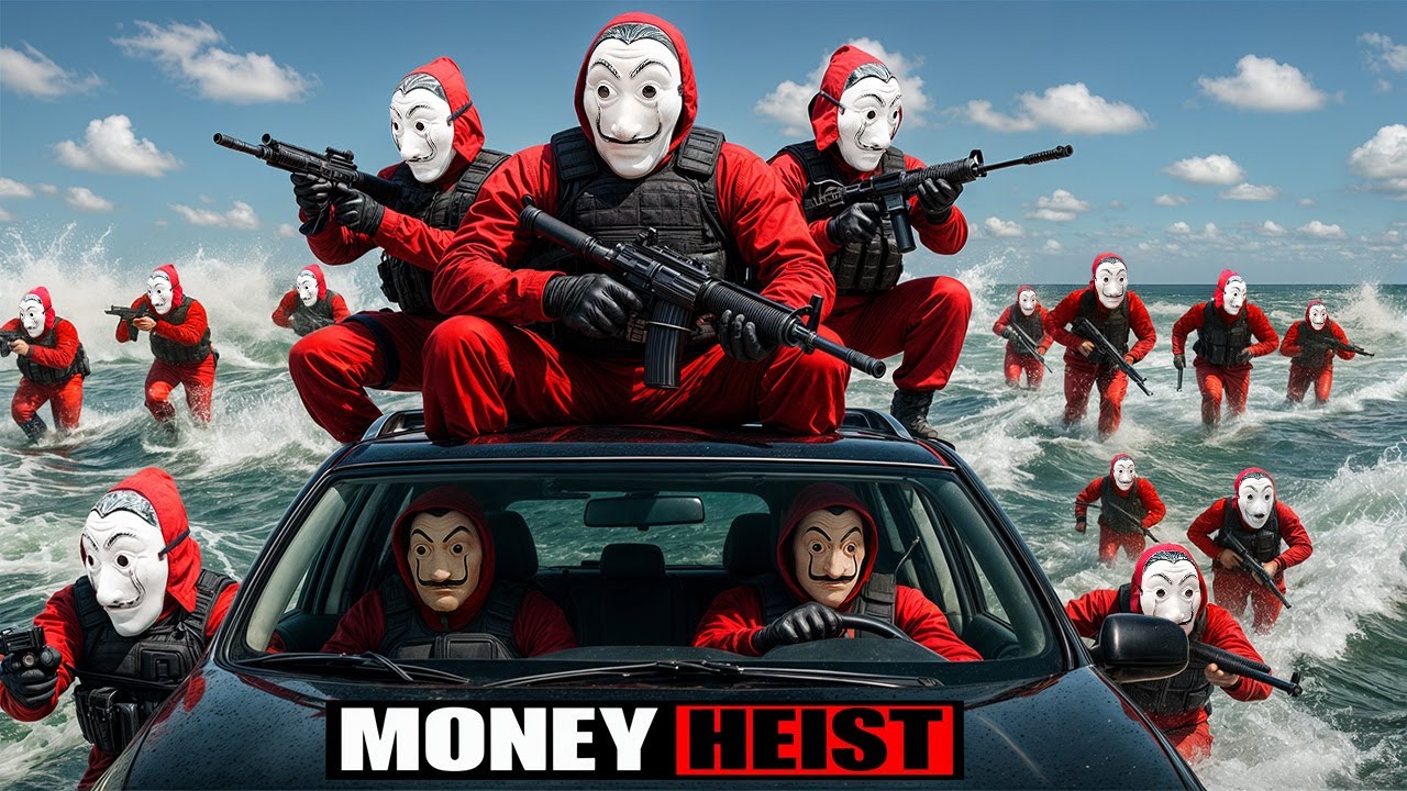 PARKOUR VS MONEY HEIST! 6 | BAD GUYS: NO ESCAPE, POLICE Trap Every Exit (BELLA CIAO REMIX) Epic POV