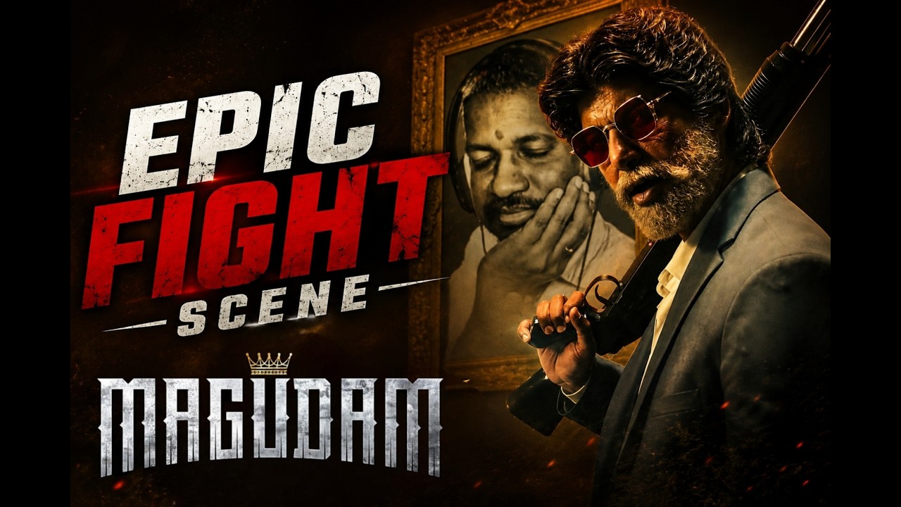 #Magudam Epic Fight Scene | Director Vishal | Anjali | GV Prakash | SGF