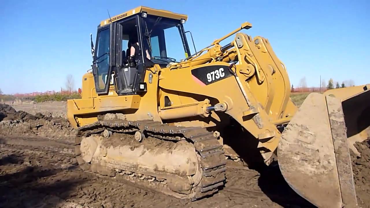 Training Video... Cat 973C