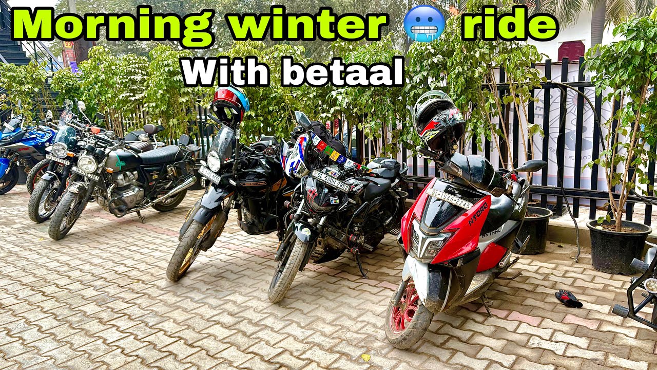 Morning winter 🥶 ride Ntorq race xp | Ntorq xp ride Gurgaon 