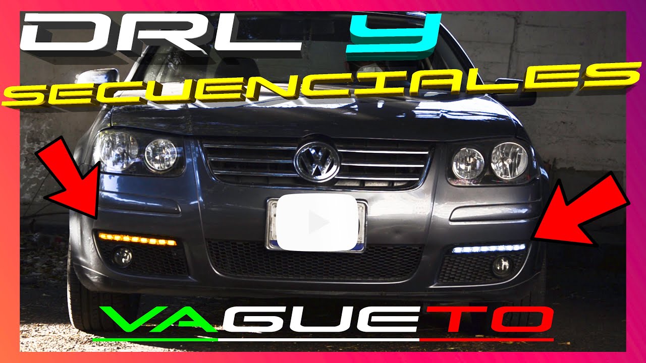 DRL y Luces Secuenciales al  Jetta Clásico | VW Jetta A4 Clasico MK4