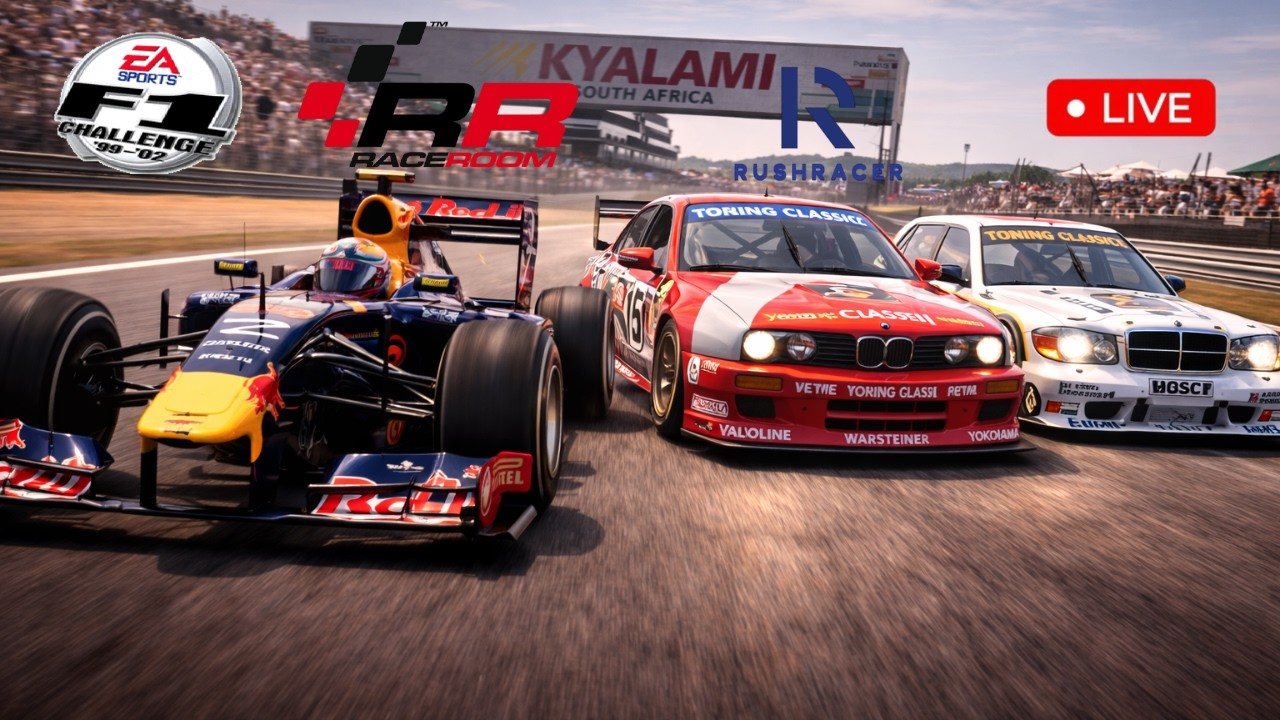 Sobotní závodní stream F1 CSL@JAR + ESR One-Off Touring Classics at Sonoma