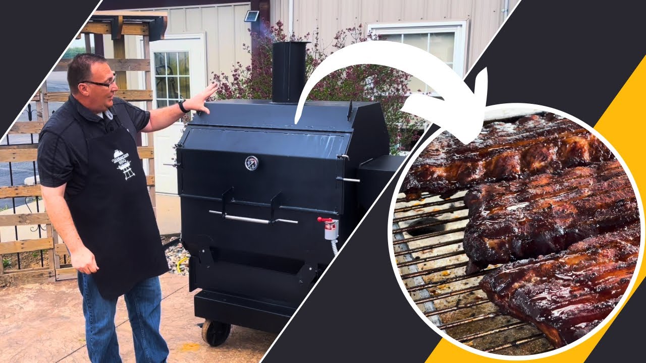 BEST WAY to Cook BBQ Smoked Ribs | on the Big Ben 40