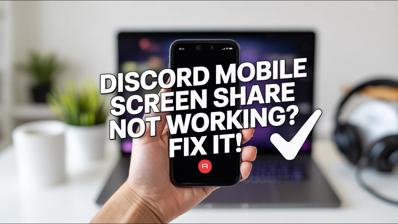 Discord Mobile Screen Share NOT WORKING? FIX It NOW!