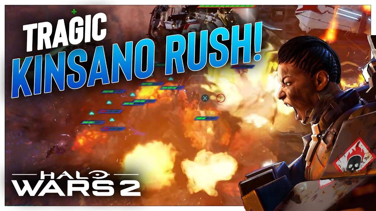 My Kinsano rush was TRAGIC in Halo Wars 2