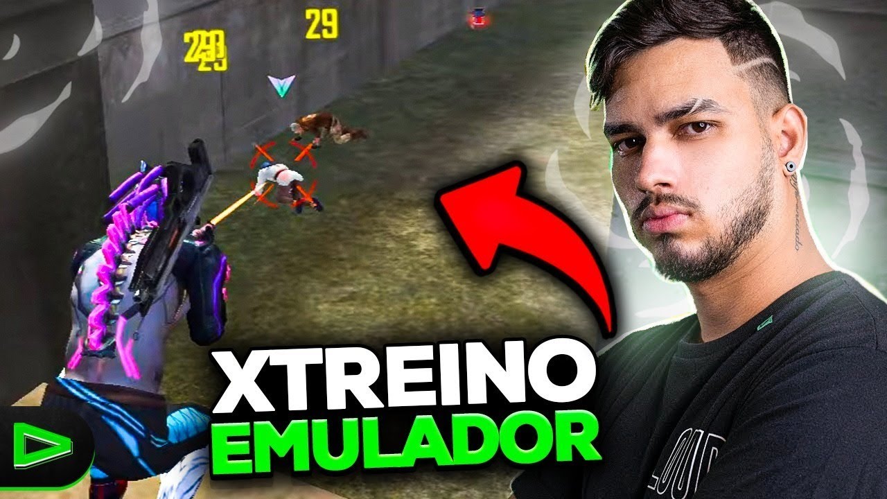 💚 XTREINO DA LOUD!! TIME EMULADOR DA LOUD 🔴 FREE FIRE - AO VIVO 💚 LOUD JORDAN