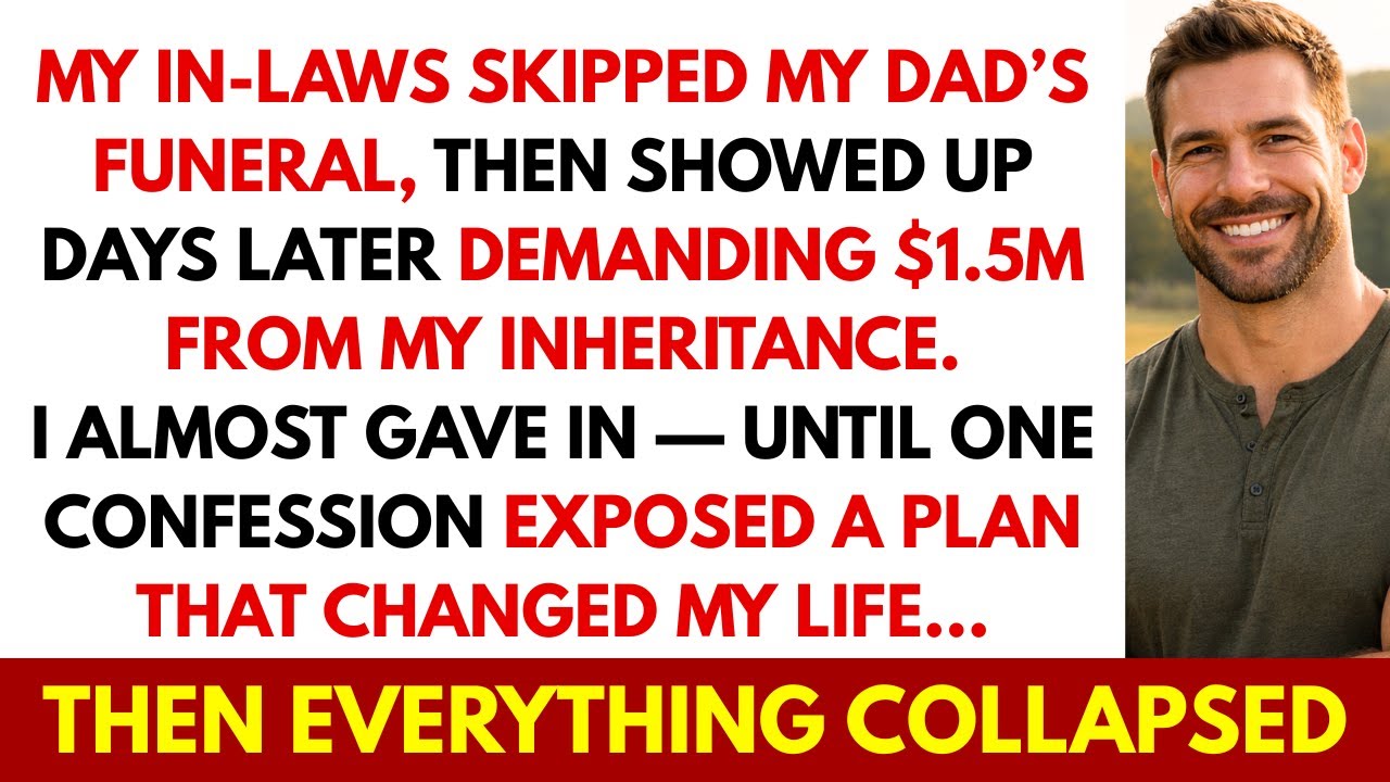 My In-Laws Skipped My Father’s Funeral, Then Demanded $1.5M From My Inheritance — Then I...