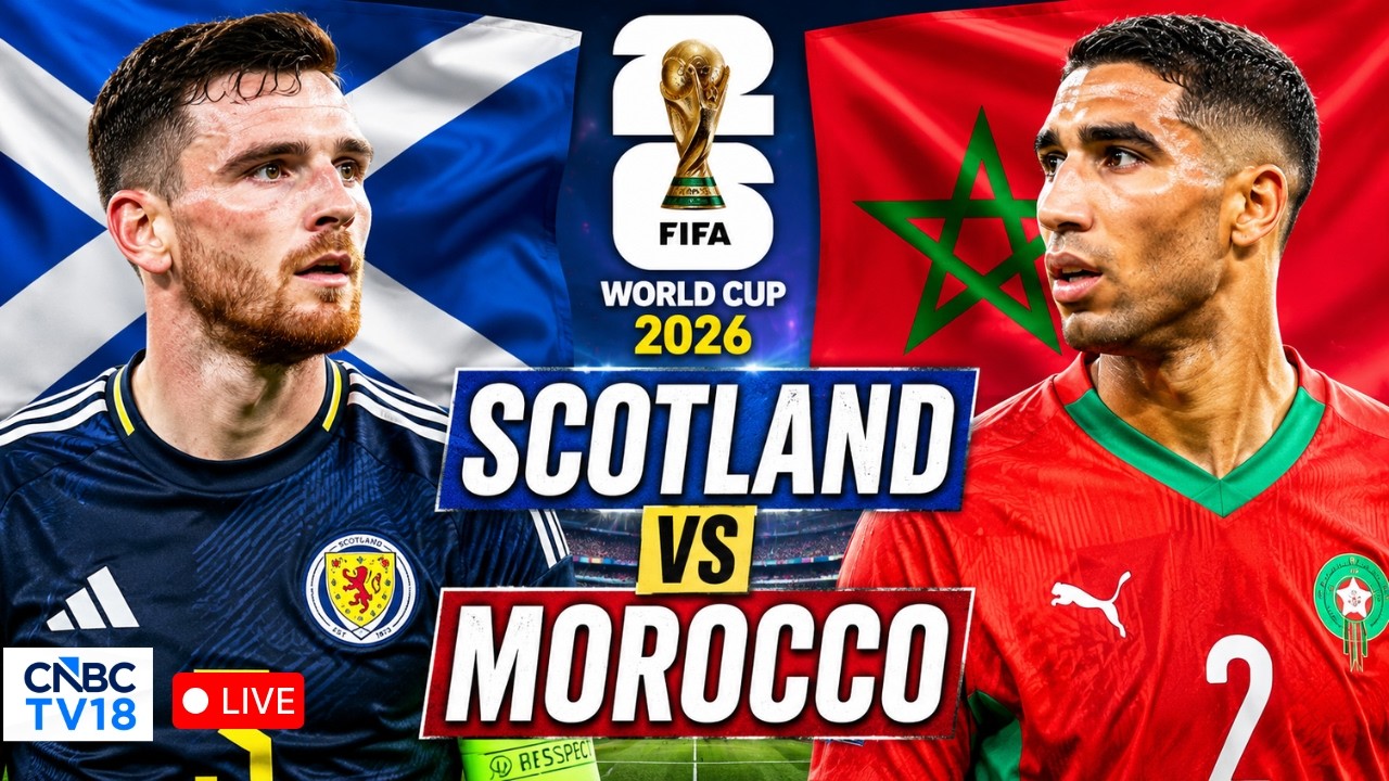 🔴FIFA World Cup 2026 LIVE: Scotland vs Morocco Game At Boston Stadium | Hakimi | Robertson | N18G