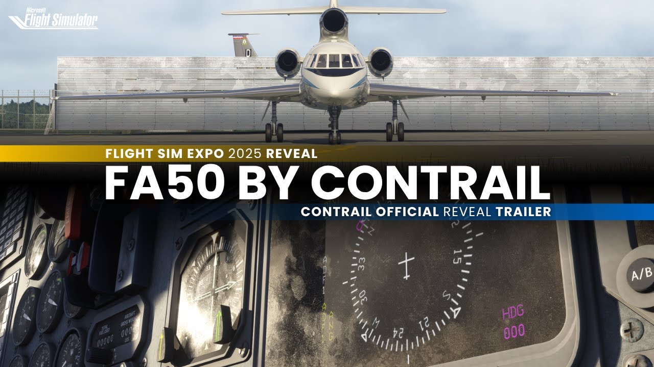 FA50 by Contrail | Microsoft Flight Simulator [Official Reveal Trailer]
