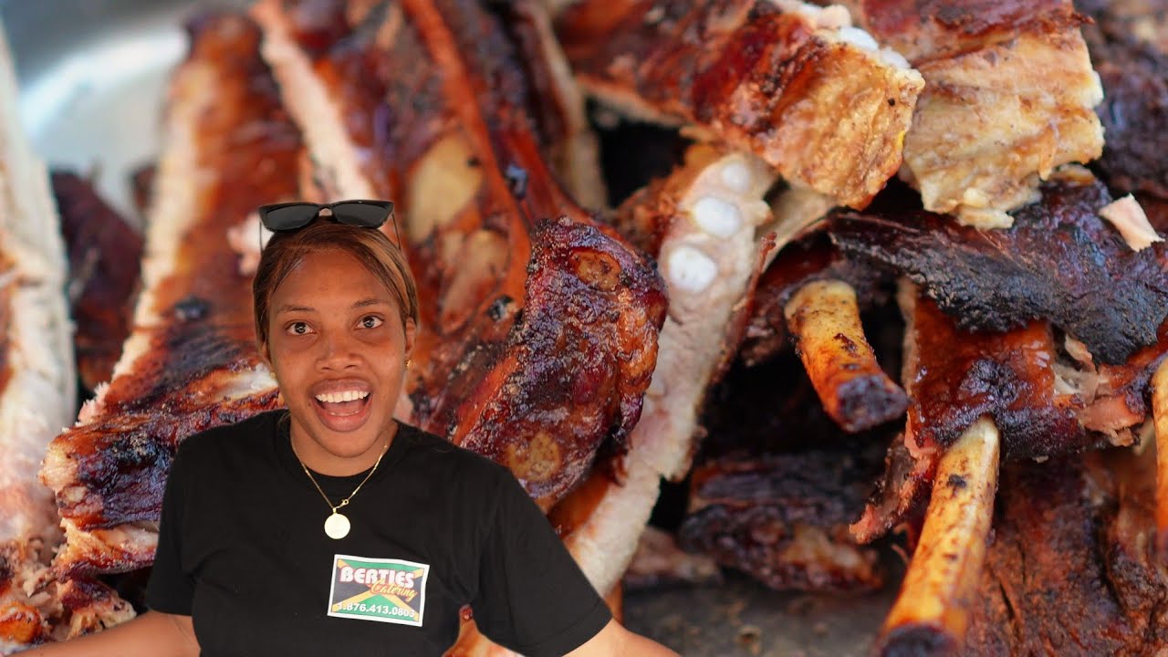 Jamaican Food You HAVE TO EAT!! Duck, Ribs, Pigtail, Chicken, Shrimp, Lobster, Pork!!