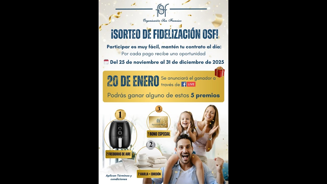 SORTEO DE FIDELIZACIÓN OSF (2025)